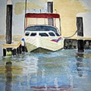 Lone Boat Art Print