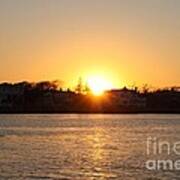 Long Island Winter Sunset Art Print