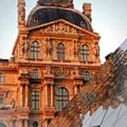 Louvre And Pei Art Print