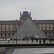Louvre - Paris France - 01139 Art Print