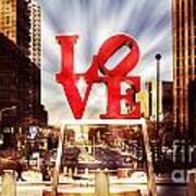 Love-philly V7 Art Print