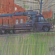 Lumber Truck Art Print