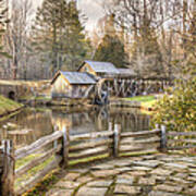 Mabry Mill - Blue Ridge Parkway - Dan Virginia Art Print