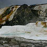 Mammoth Hot Springs Art Print