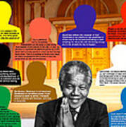 Mandela's Rainbow Art Print