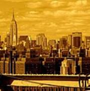 Manhattan Skyline Art Print