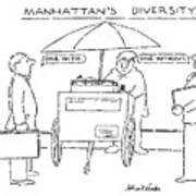 Manhattan's Diversity Art Print