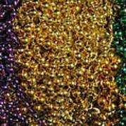 Mardi Gras Beads - New Orleans La Art Print