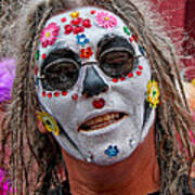 Mardi Gras Happy Face Art Print