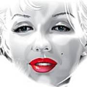 Marilyn Monroe Digital Art by Brian Gibbs - Fine Art America
