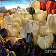 Market Flowers Art Print