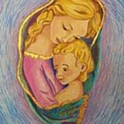 Mary And The Infant Jesus Art Print