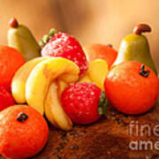 Marzipan Fruits Art Print