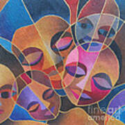 Matavuvale - Fijian Family Art Print