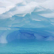 Melting Iceberg Cuverville Island Art Print