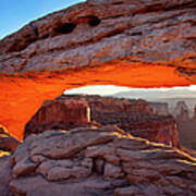 Mesa Arch At Dawn Art Print