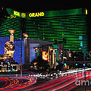 Mgm Grand Hotel And Casino Art Print