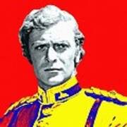 Michael Caine In Zulu Art Print