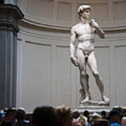 Michelangelo's David Art Print