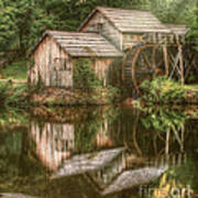 Mill On The Blue Ridge Art Print