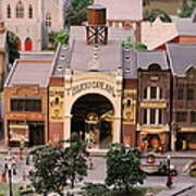 Model Town Of Pittsburg 1 Art Print