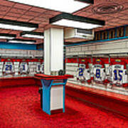 Montreal Canadians Hall Of Fame Locker Room Art Print