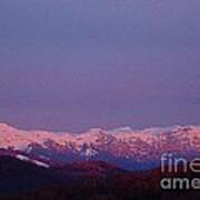 Morning View To The Mountains Art Print