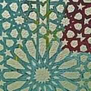 Moroccan Tile Design Art Print