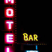 Motel Bar Hbo No Vacancy Art Print
