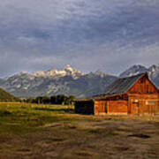 Moulton's Barn Art Print