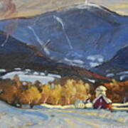 Mount Greylock From Williamstown Art Print