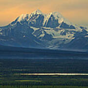 Mount Hayes Alaska Art Print