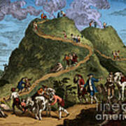Mount Vesuvius 1750 Art Print