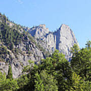 Mountain. Yosemite Art Print
