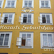 Mozarts Birthplace Third Floor Art Print