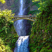 Multnomah Falls Art Print