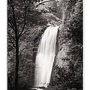 Multnomah Falls Poster Art Print