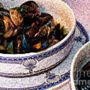 Mussels And Clams In Italy Art Print