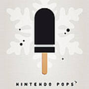 My Nintendo Ice Pop - Bullet Bill Art Print