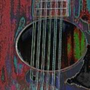 My Old Daion 12 String Guitar Art Print