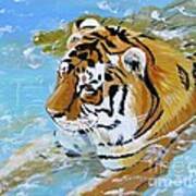 My Water Tiger Art Print