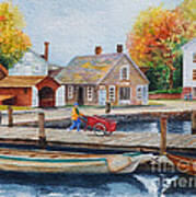 Mystic Seaport Art Print