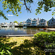 Nantucket Homes By The Sea Art Print