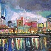 Nashville Reflections Art Print