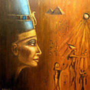Nefertiti Art Print