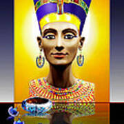 Nefertiti  The  Beautiful Art Print