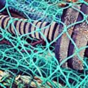 Nets And Floats #net #nicsquirrell Art Print