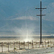 Nevada Dust Devil Art Print