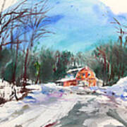 New England Landscape No.217 Art Print