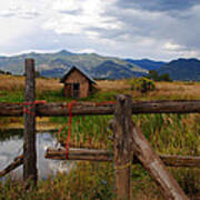 New Mexico Fence Art Print